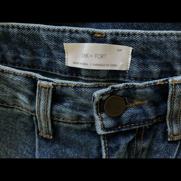 OAK + FORT Vintage Loose-Fit Baggy Jeans - Picture 4 of 4